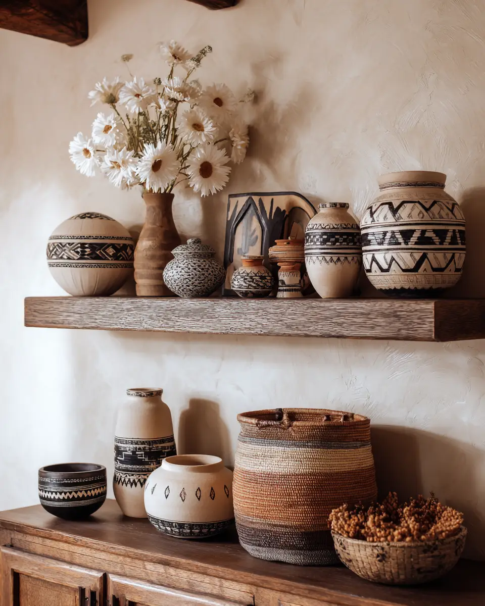 Earthy Southwestern Living Room Decor Ideas