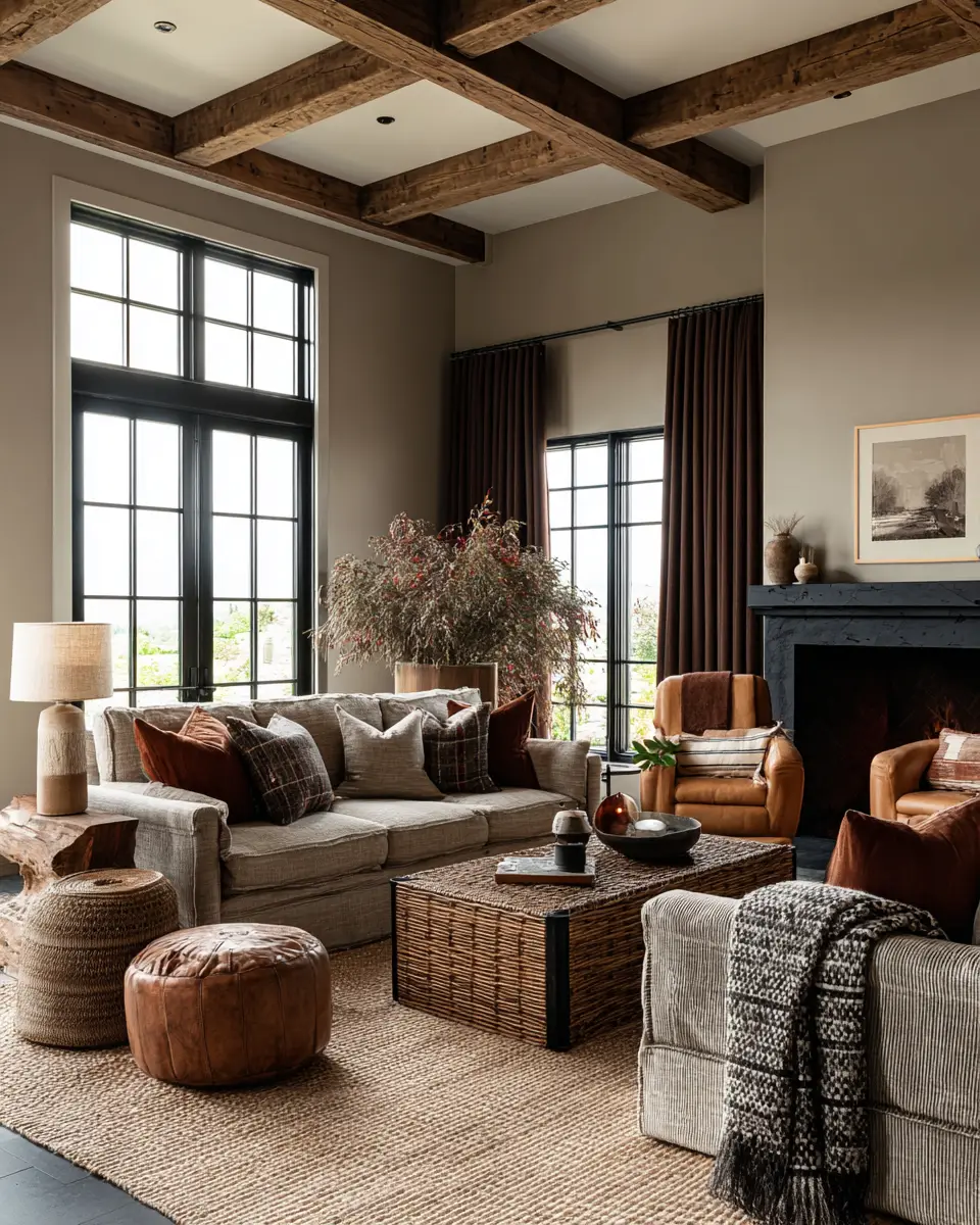 Earthy Southwestern Living Room Decor Ideas