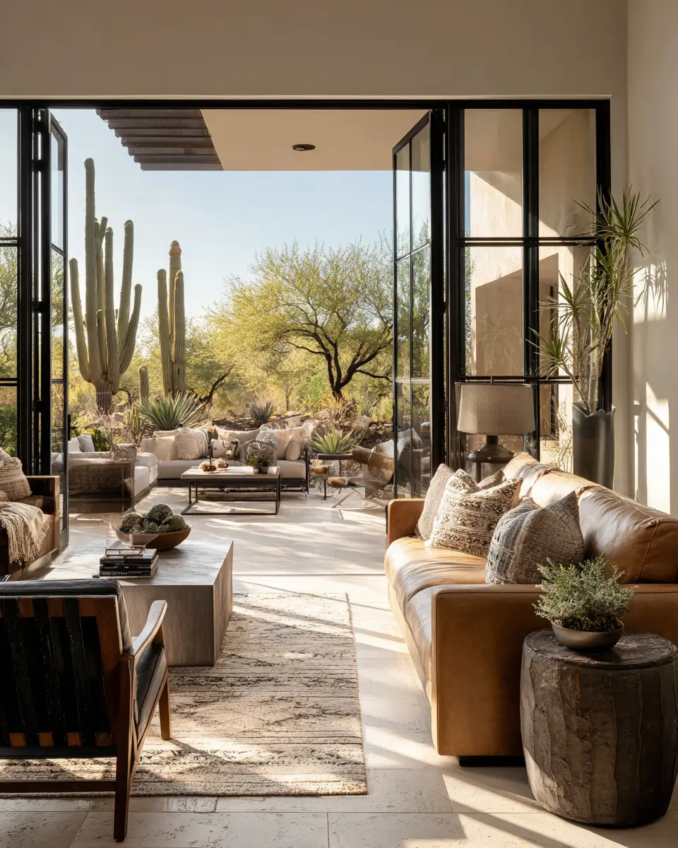 Earthy Southwestern Living Room Decor Ideas