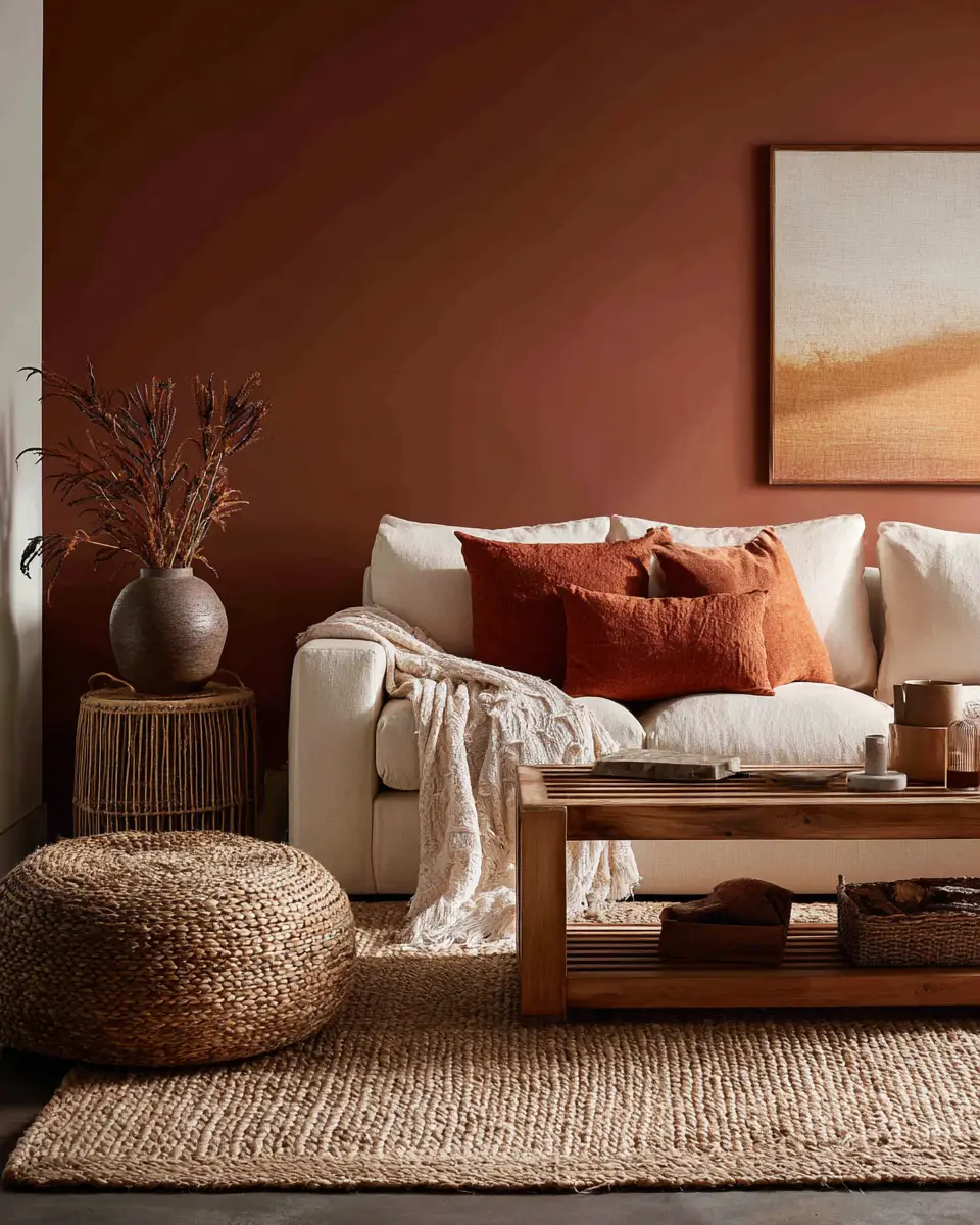 Earthy Southwestern Living Room Decor Ideas