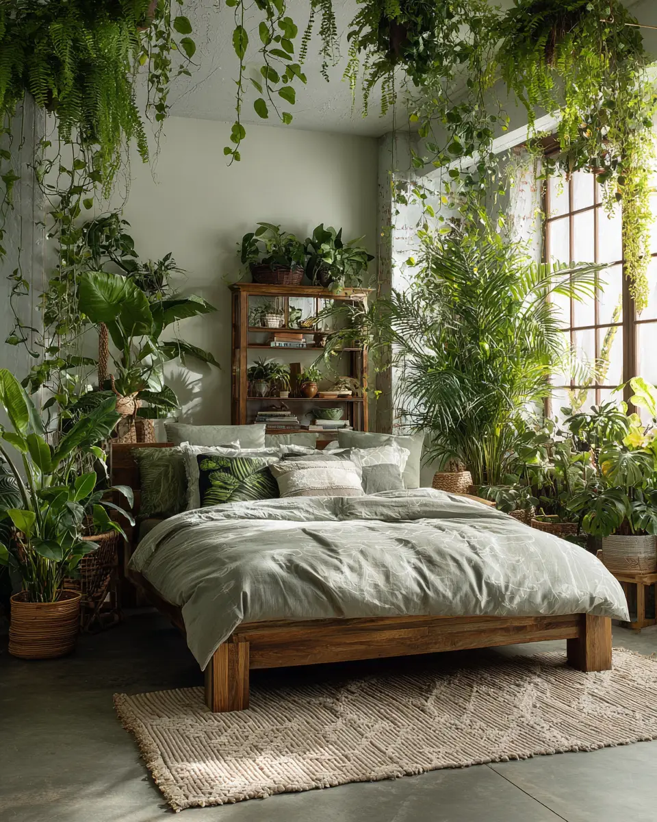Earthy Tropical Bedroom Decor Ideas