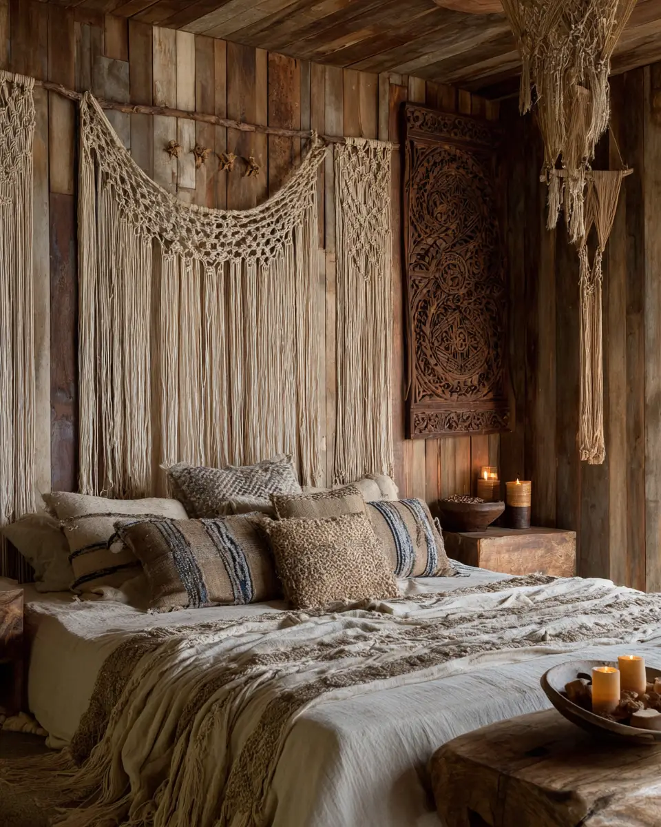 Earthy Tropical Bedroom Decor Ideas