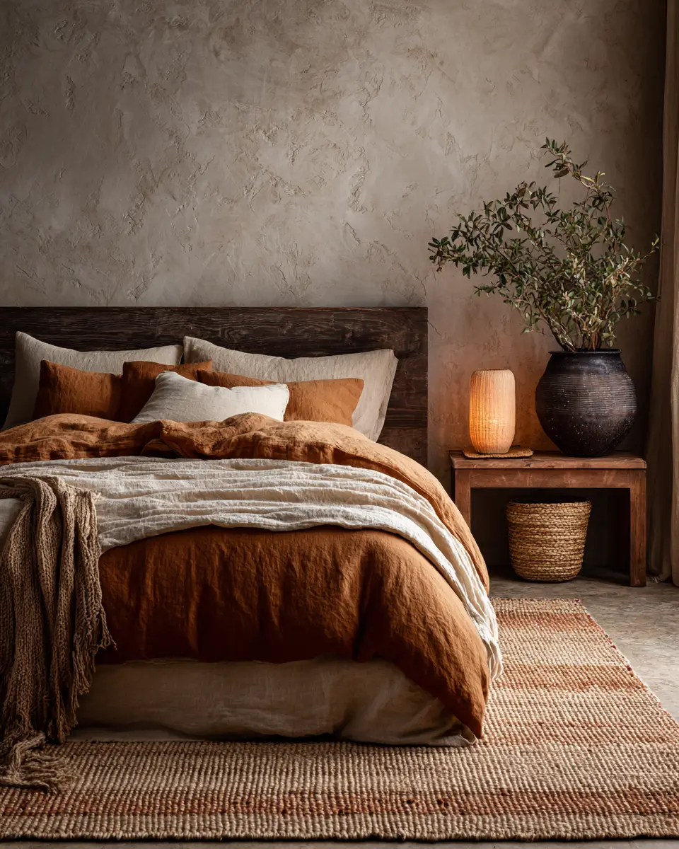 Earthy Tropical Bedroom Decor Ideas