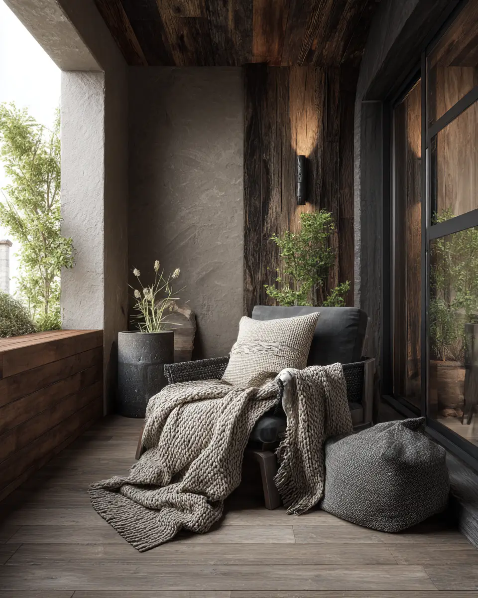 Earthy Urban Porch Decor Ideas