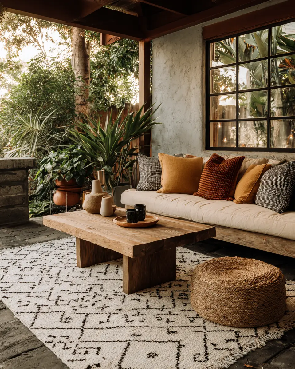 Earthy Urban Porch Decor Ideas