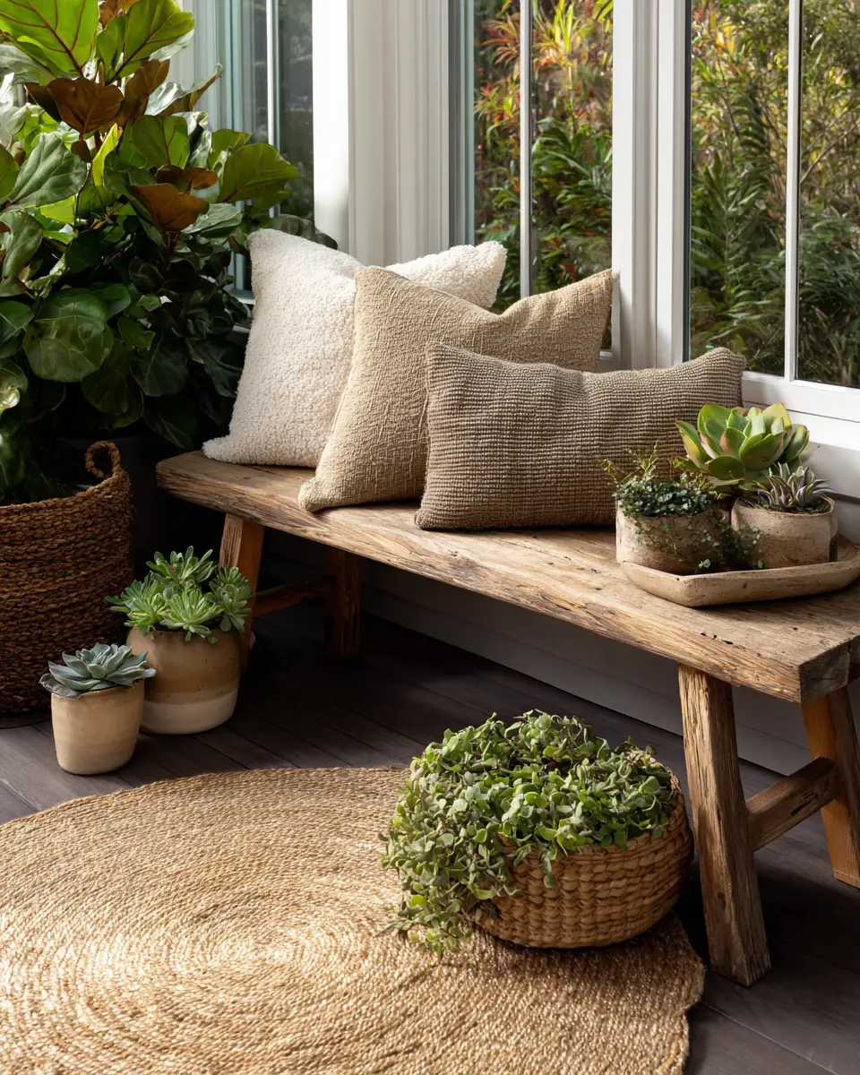 Earthy Urban Porch Decor Ideas