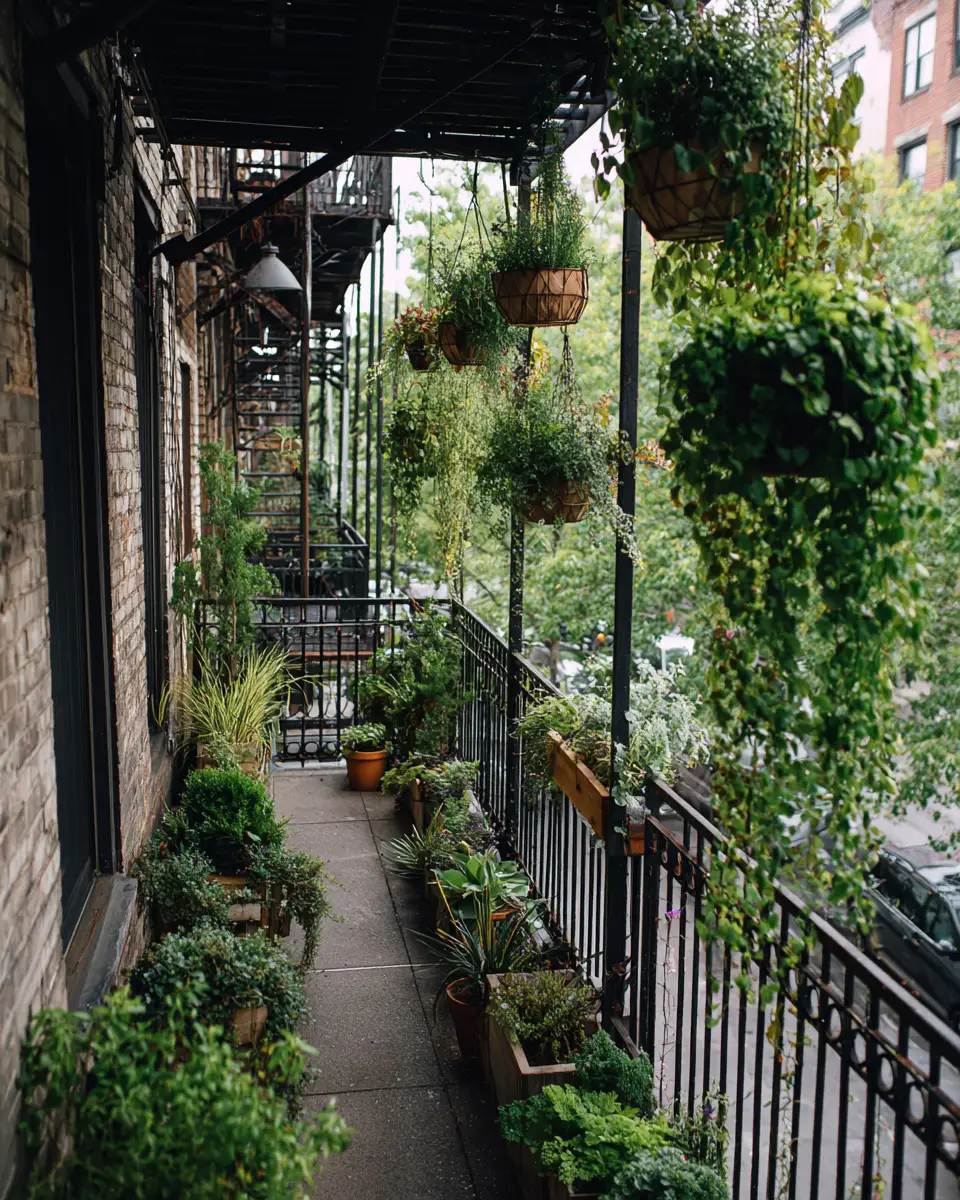 Earthy Urban Porch Decor Ideas