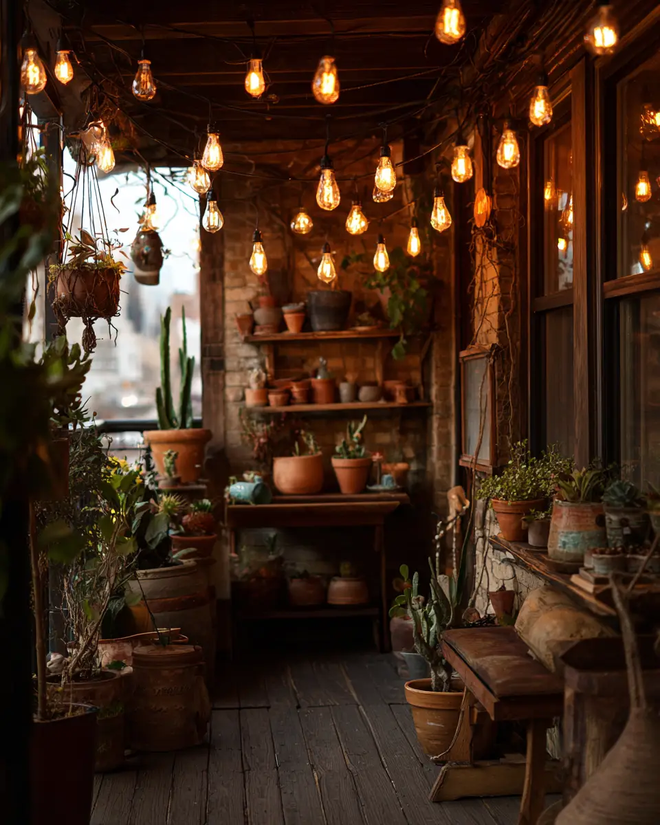 Earthy Urban Porch Decor Ideas