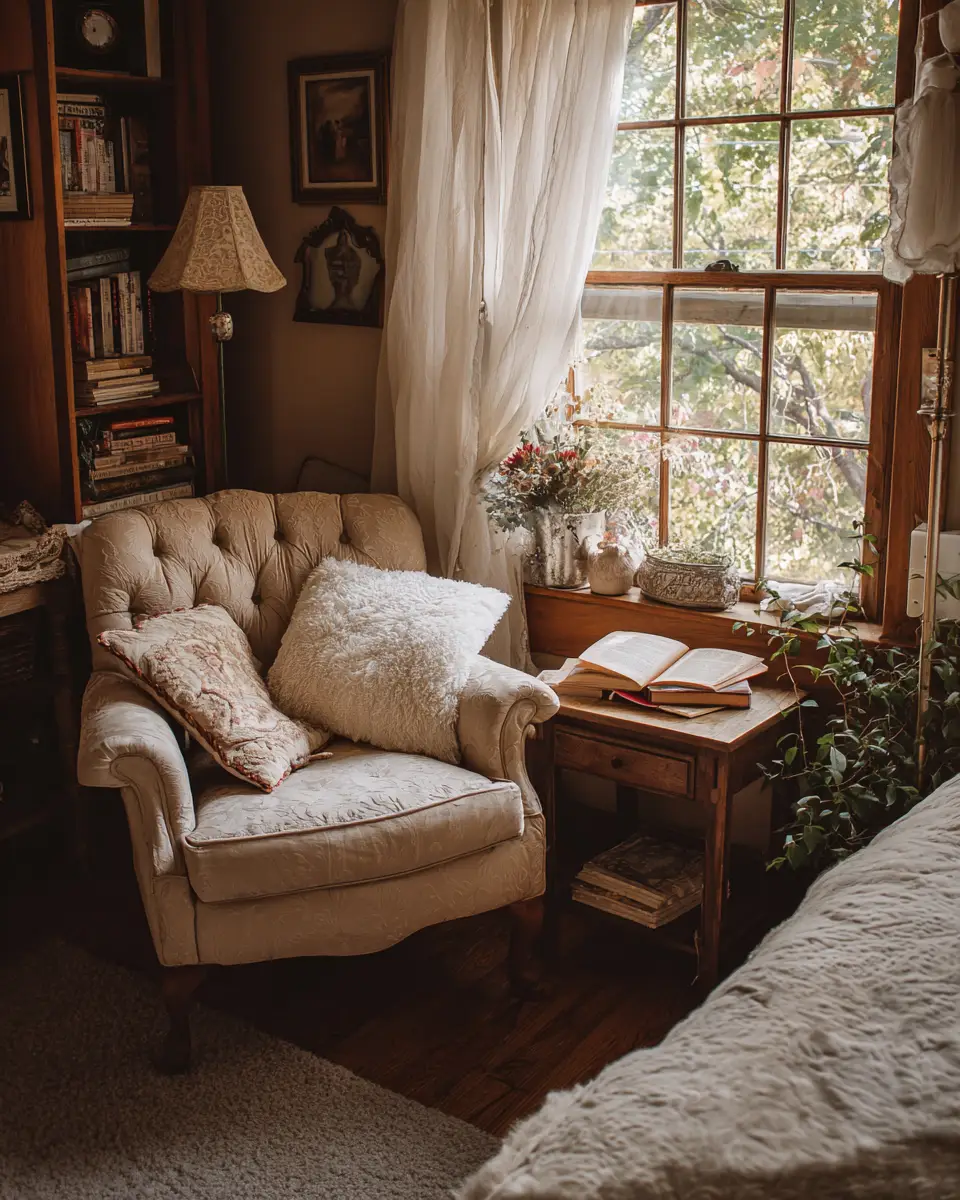 Earthy Vintage Bedroom Decor Ideas