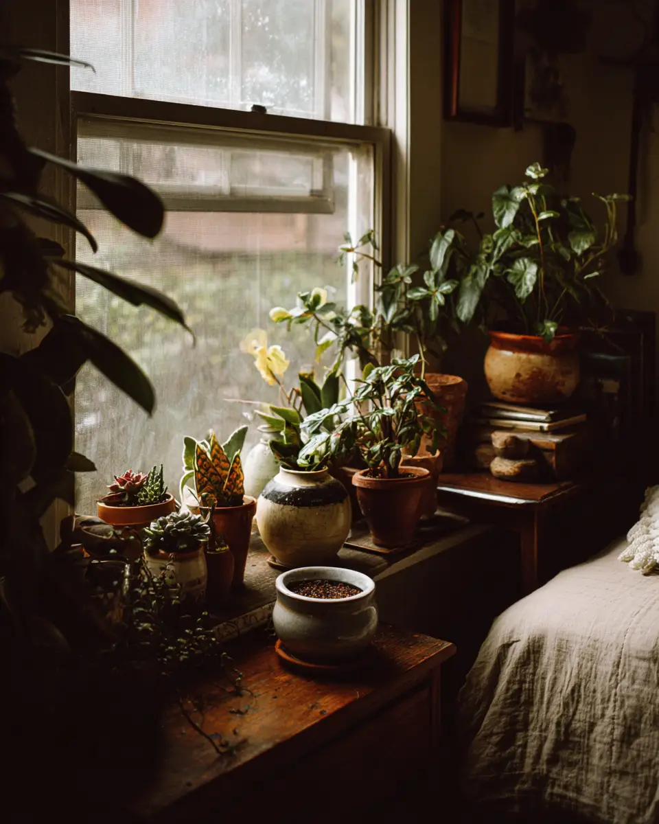 Earthy Vintage Bedroom Decor Ideas