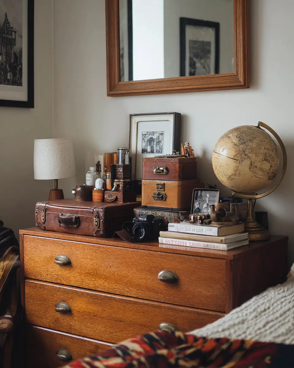Earthy Vintage Bedroom Decor Ideas