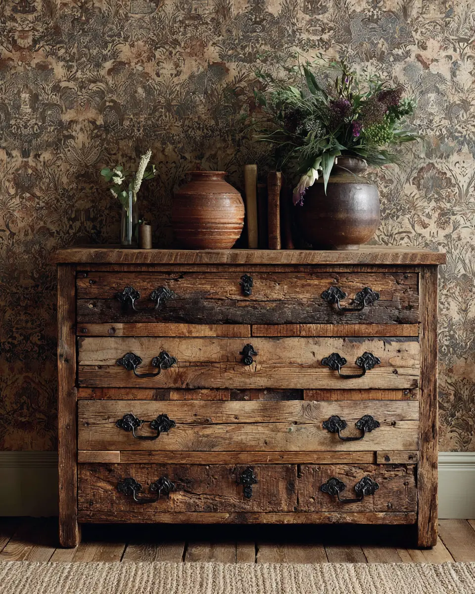 Earthy Vintage Bedroom Decor Ideas