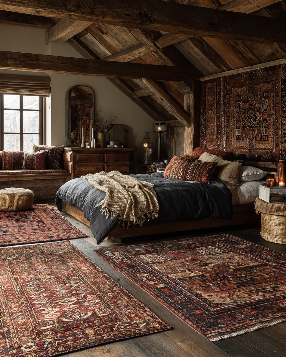 Earthy Vintage Bedroom Decor Ideas