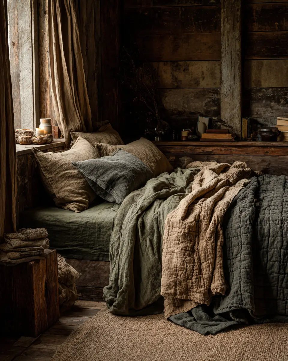 Earthy Vintage Bedroom Decor Ideas
