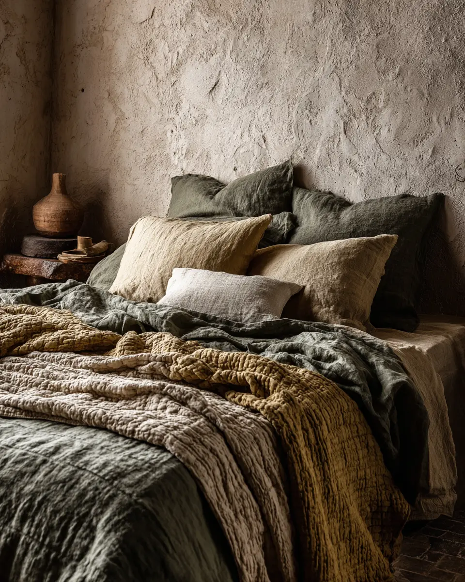 Earthy Vintage Bedroom Decor Ideas