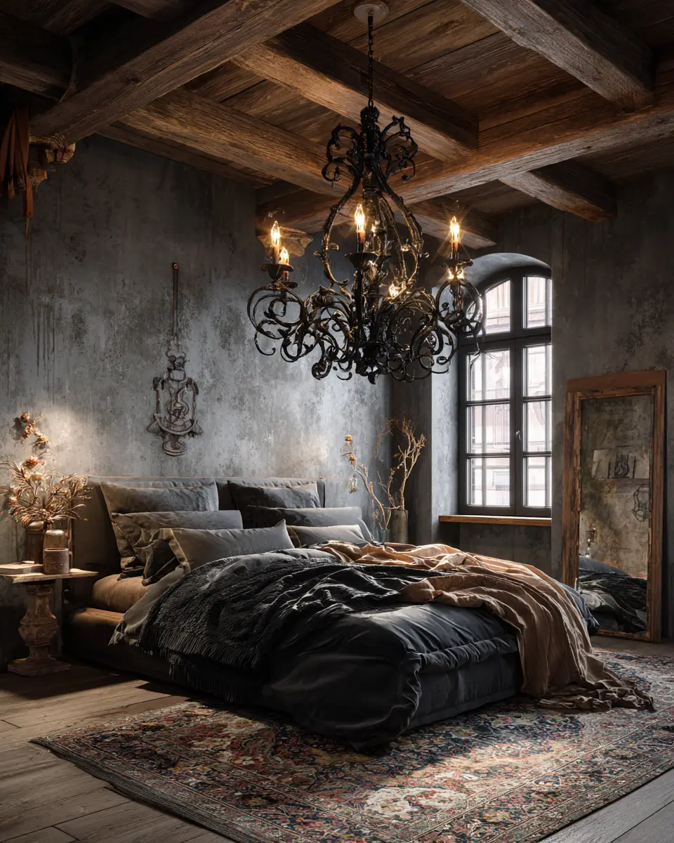 Earthy Vintage Bedroom Decor Ideas