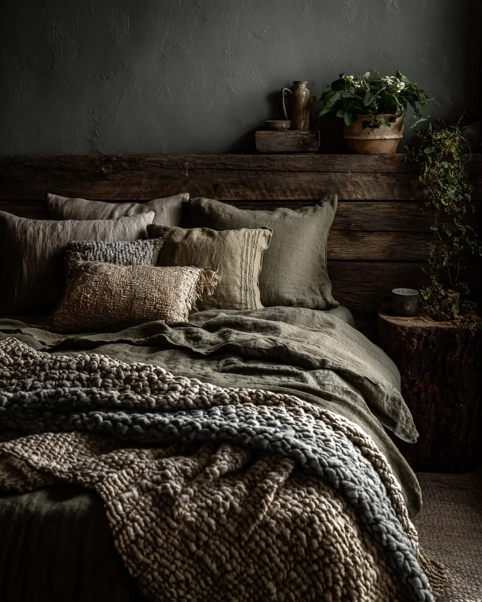 Earthy Vintage Bedroom Decor Ideas