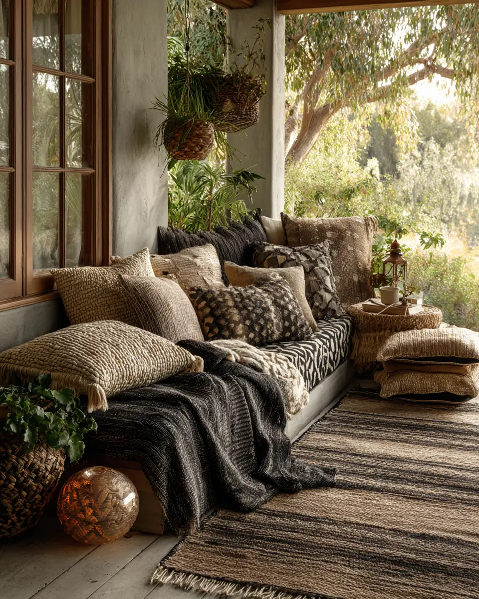 Earthy Vintage Porch Decor Ideas