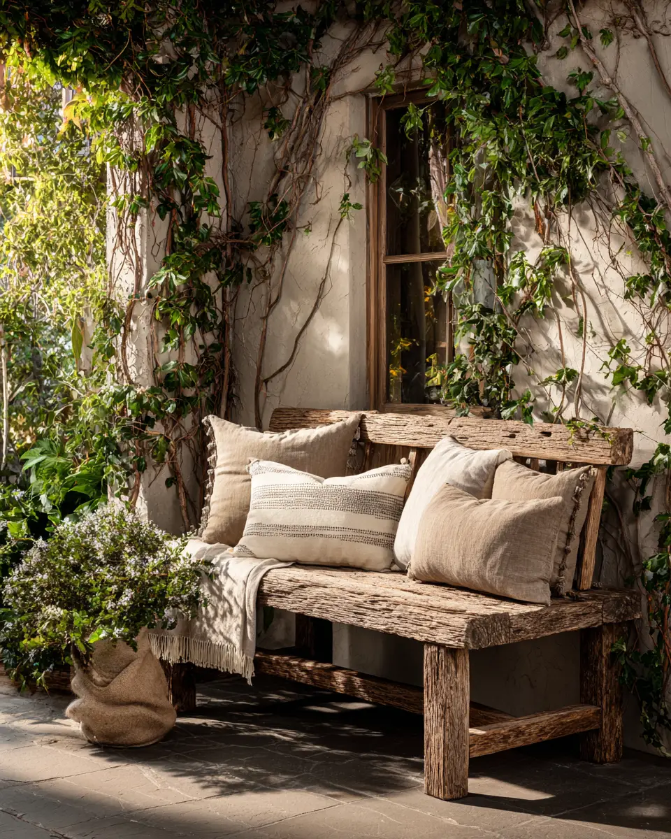 Earthy Vintage Porch Decor Ideas
