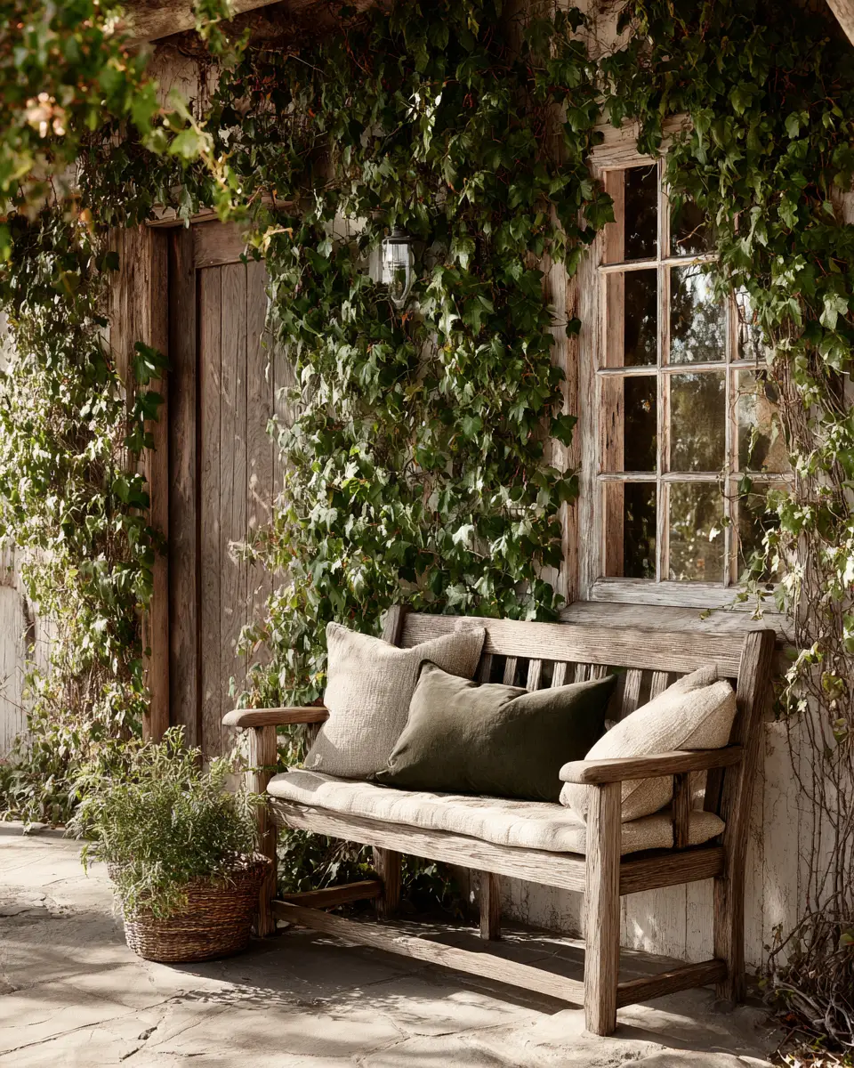 Earthy Vintage Porch Decor Ideas
