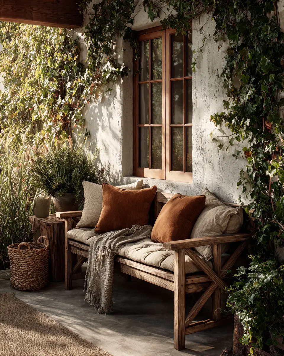 Earthy Vintage Porch Decor Ideas