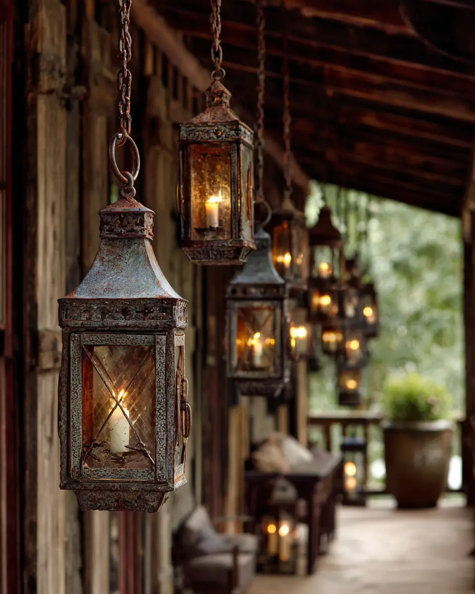 Earthy Vintage Porch Decor Ideas