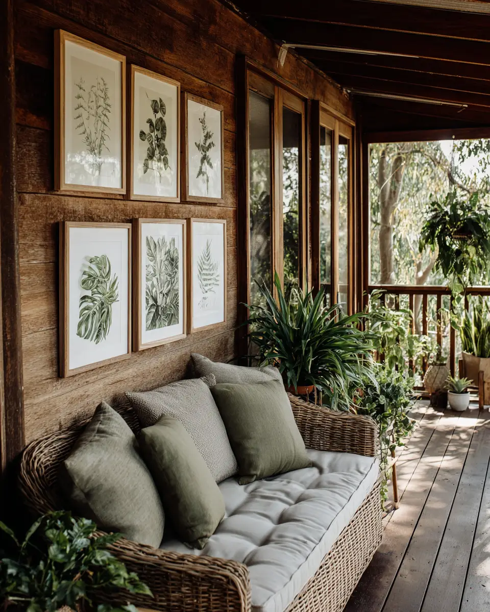 Earthy Vintage Porch Decor Ideas