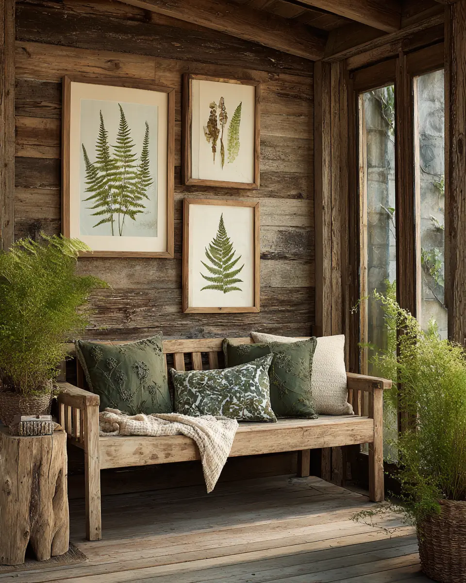 Earthy Vintage Porch Decor Ideas