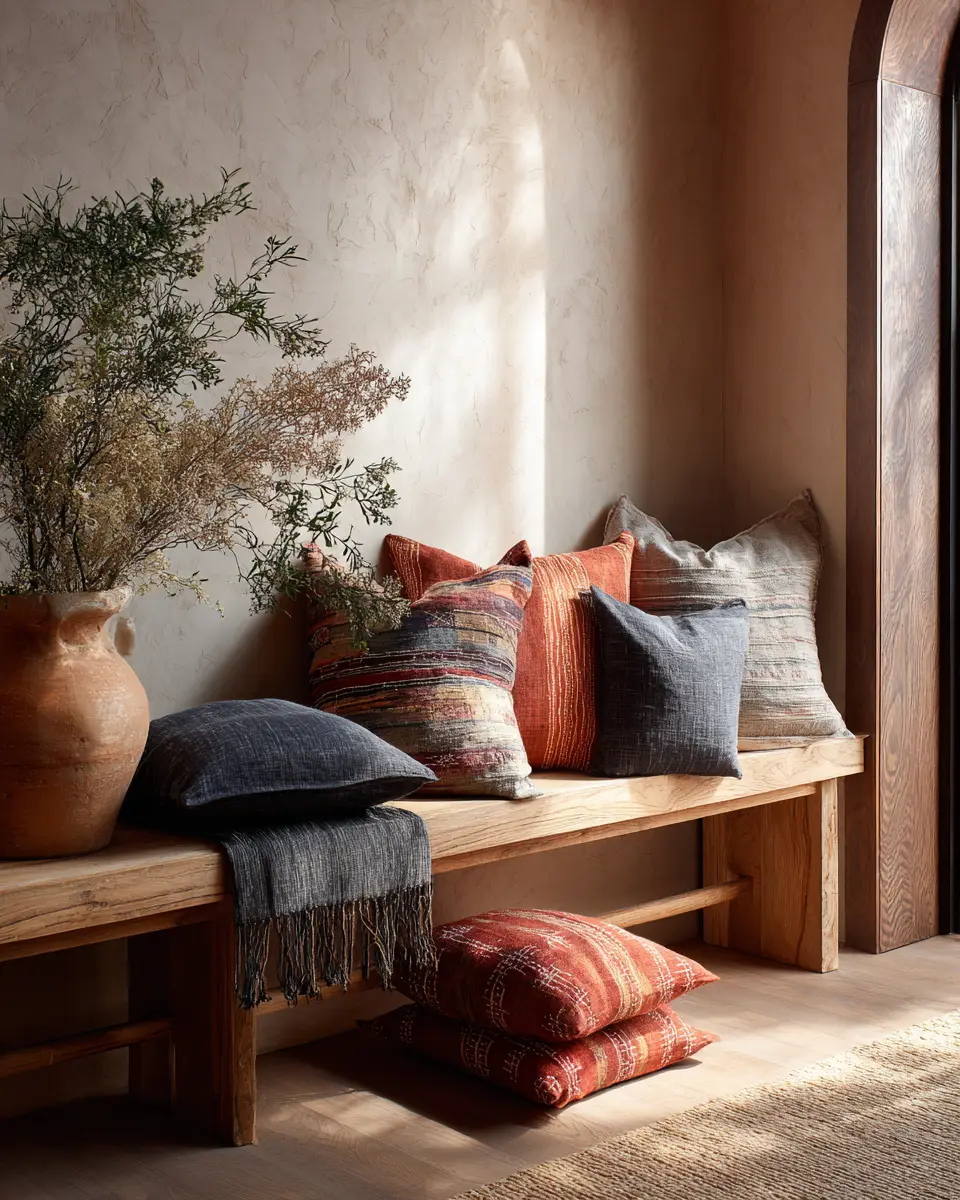 Earthy Zen Entryway Decor Ideas - Featured