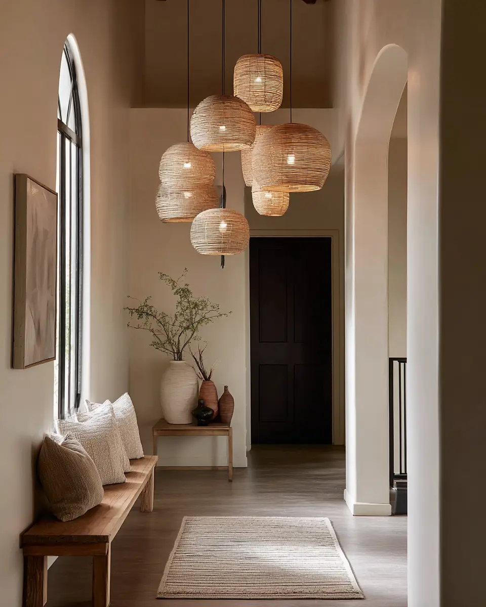 Earthy Zen Entryway Decor Ideas