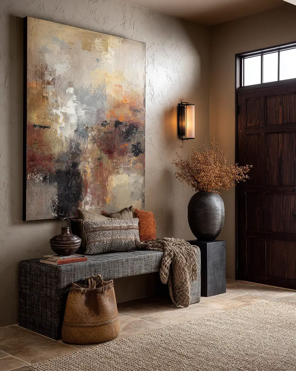 Earthy Zen Entryway Decor Ideas