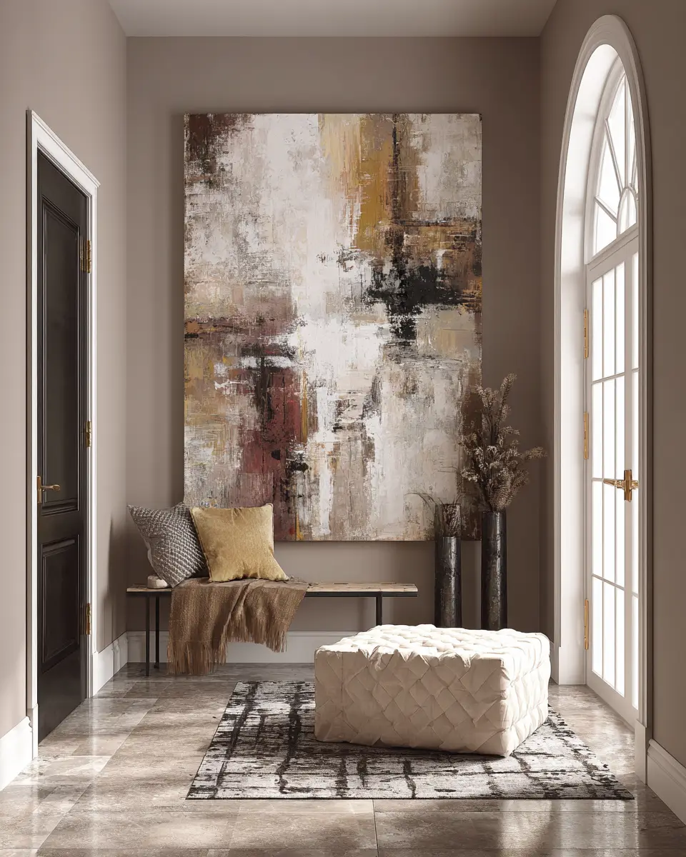 Earthy Zen Entryway Decor Ideas