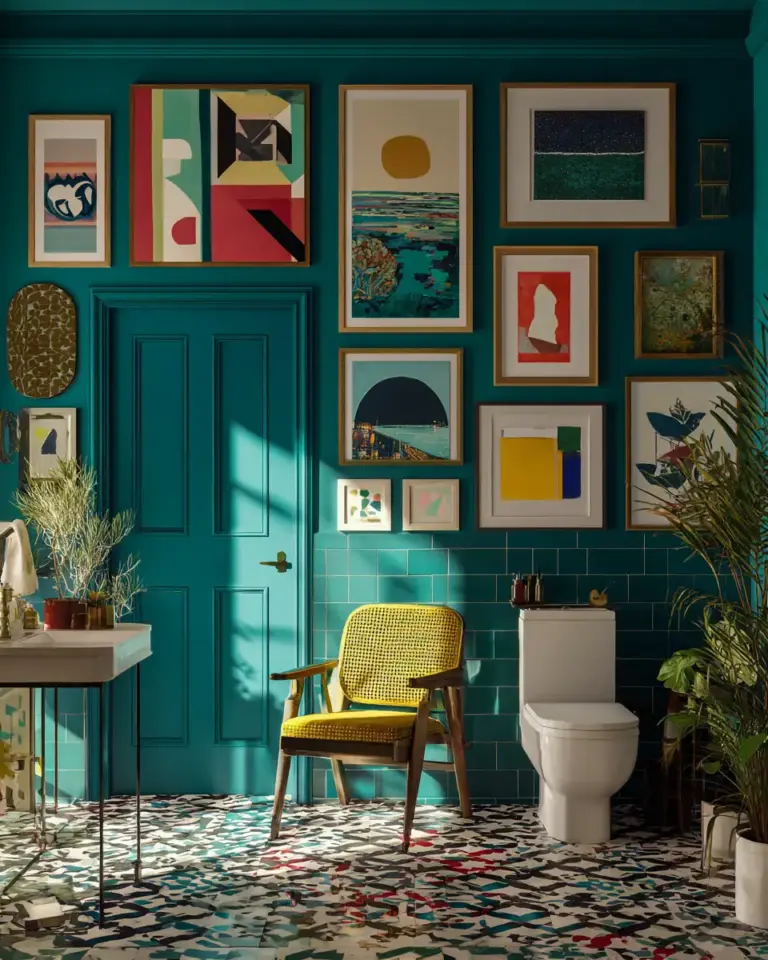 Eclectic Bathroom Decor Ideas - Featured