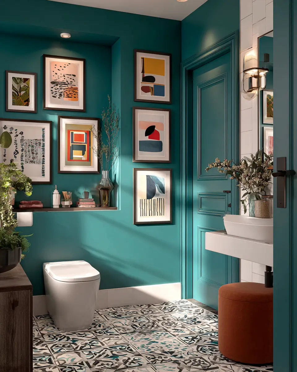 Eclectic Bathroom Decor Ideas