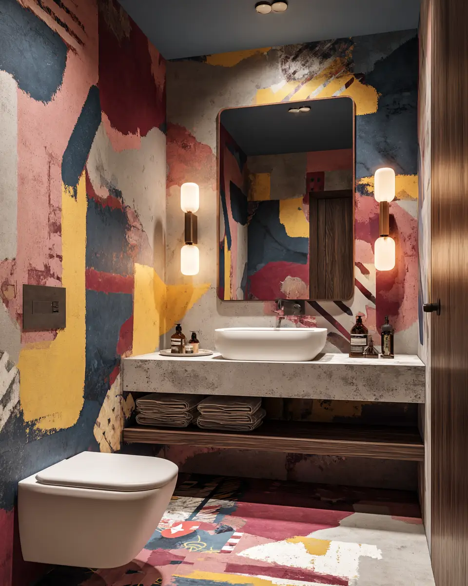 Eclectic Bathroom Decor Ideas