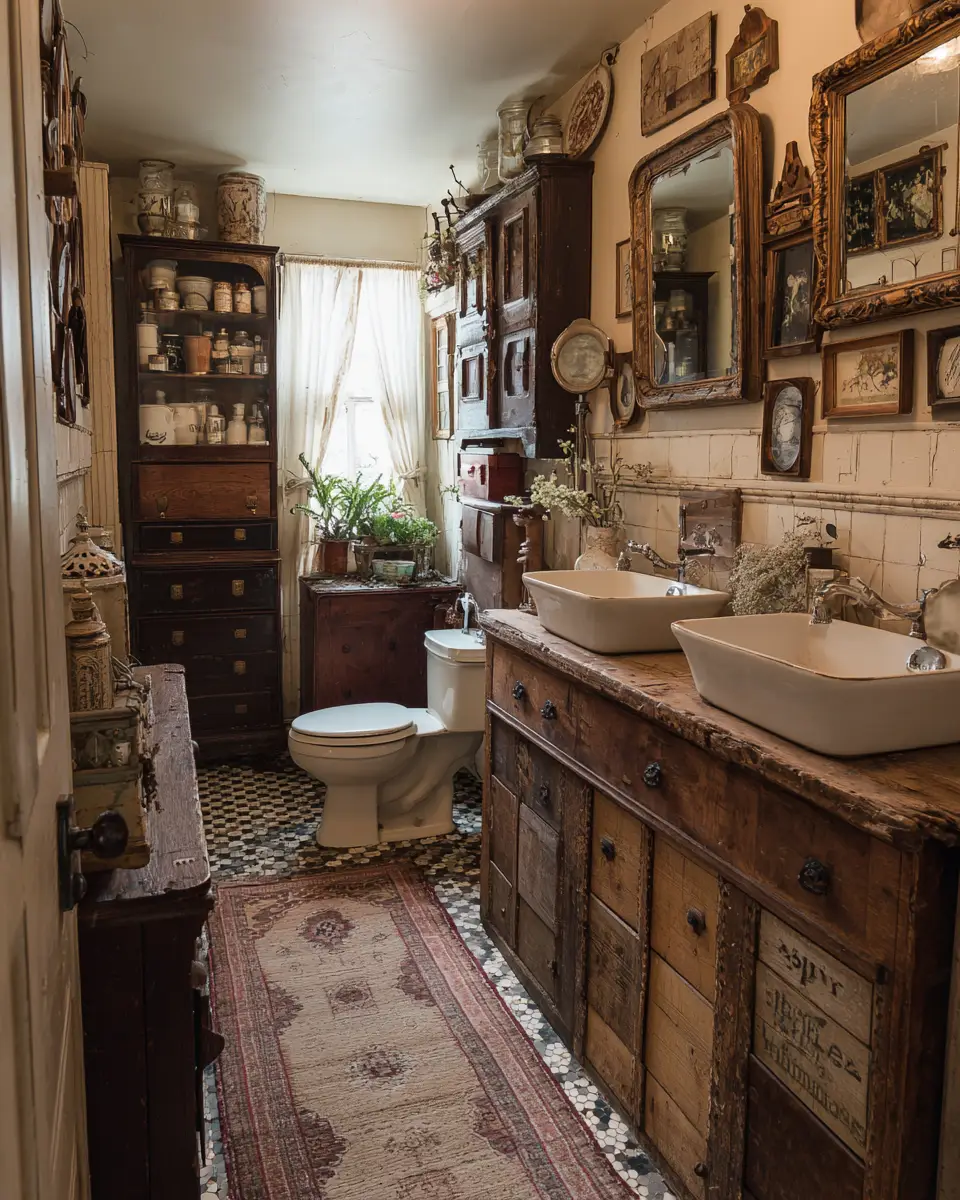 Eclectic Bathroom Decor Ideas
