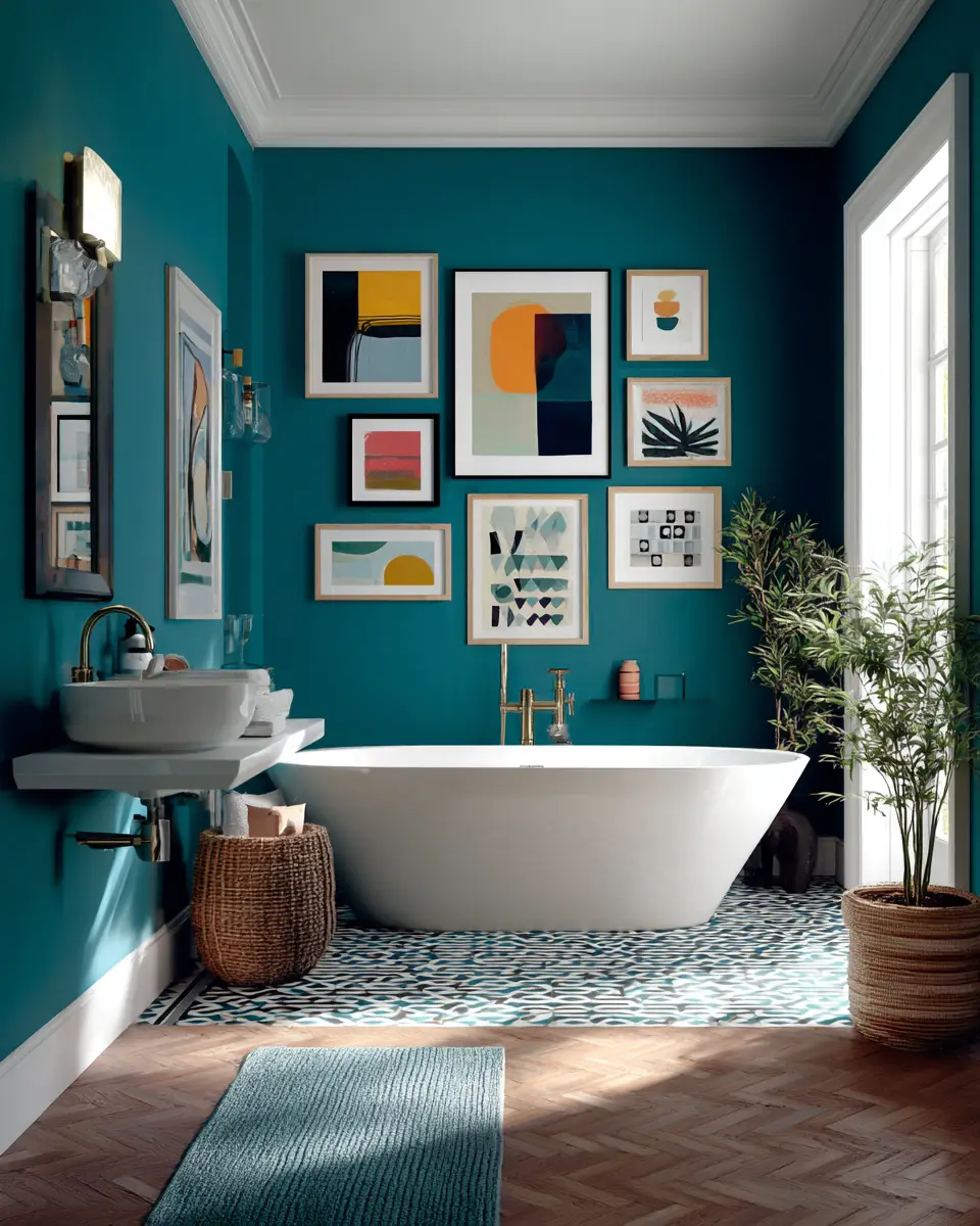 Eclectic Bathroom Decor Ideas
