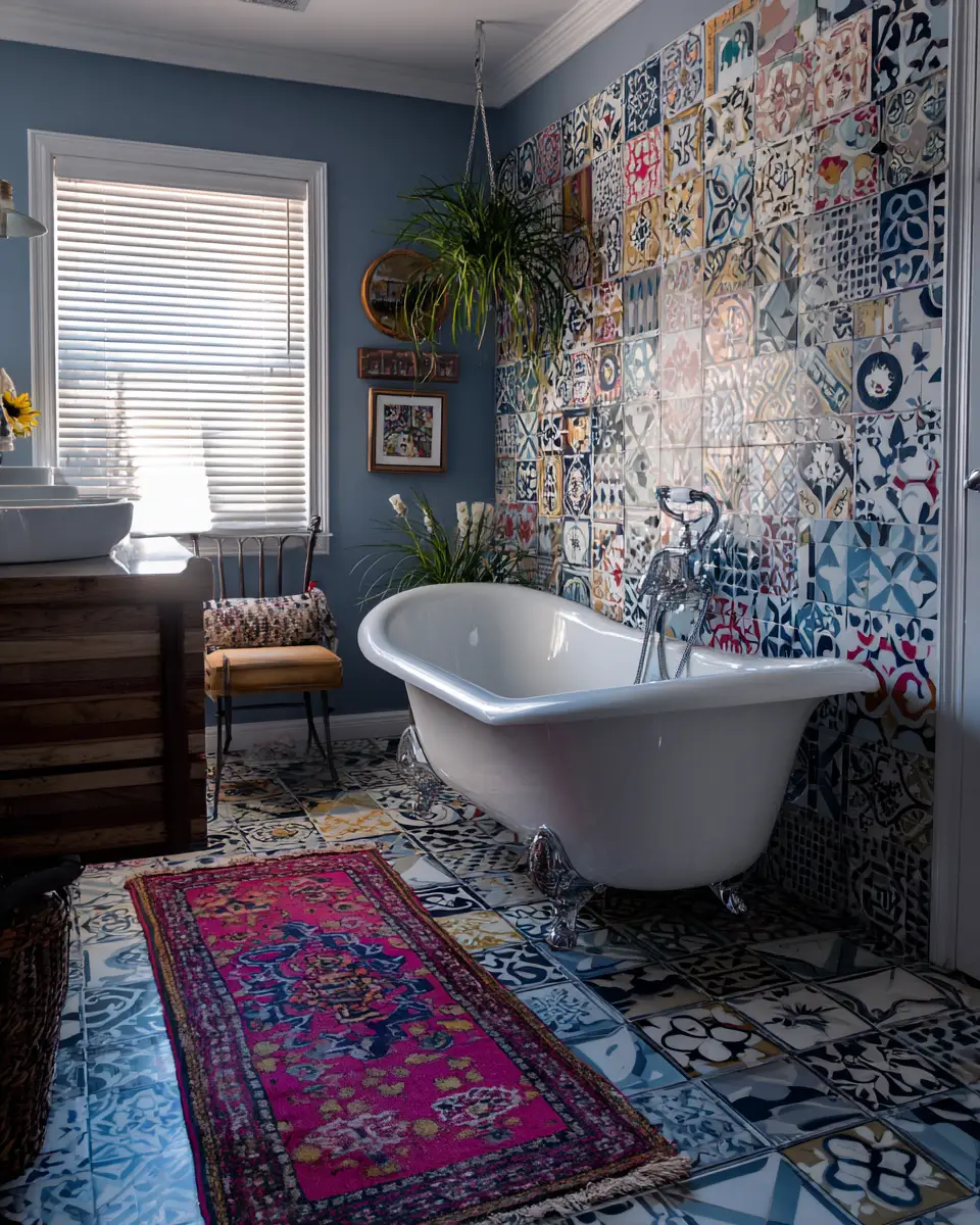 Eclectic Bathroom Decor Ideas