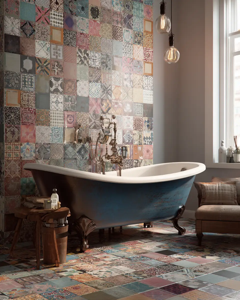 Eclectic Bathroom Decor Ideas