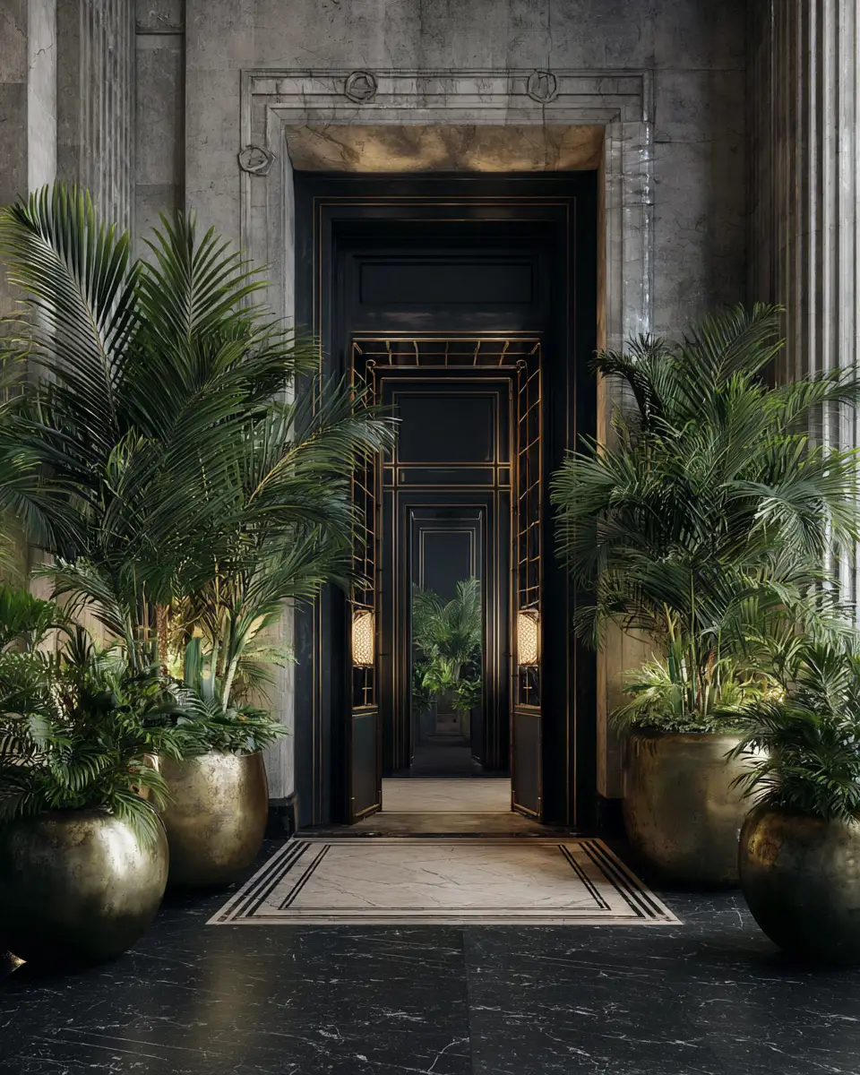 Elegant Art Deco Entryway Decor Ideas