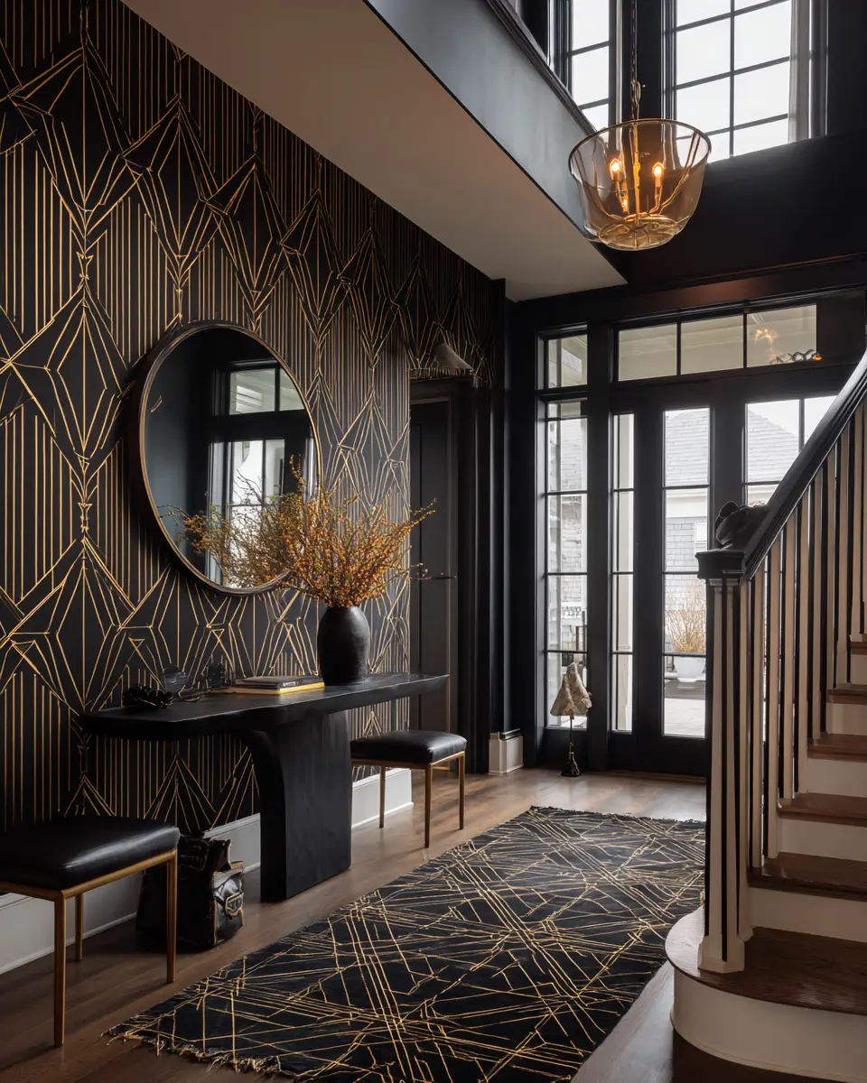 Elegant Art Deco Entryway Decor Ideas