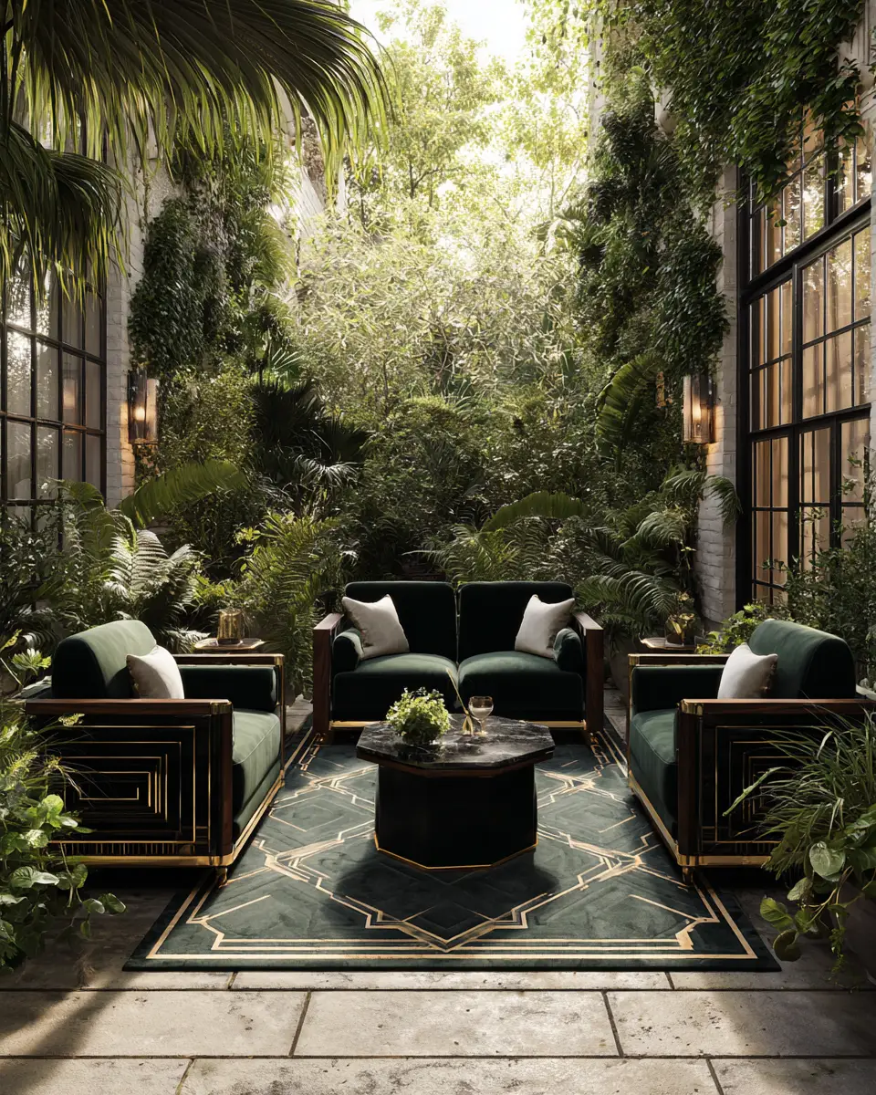 Elegant Art Deco Patio Decor Ideas