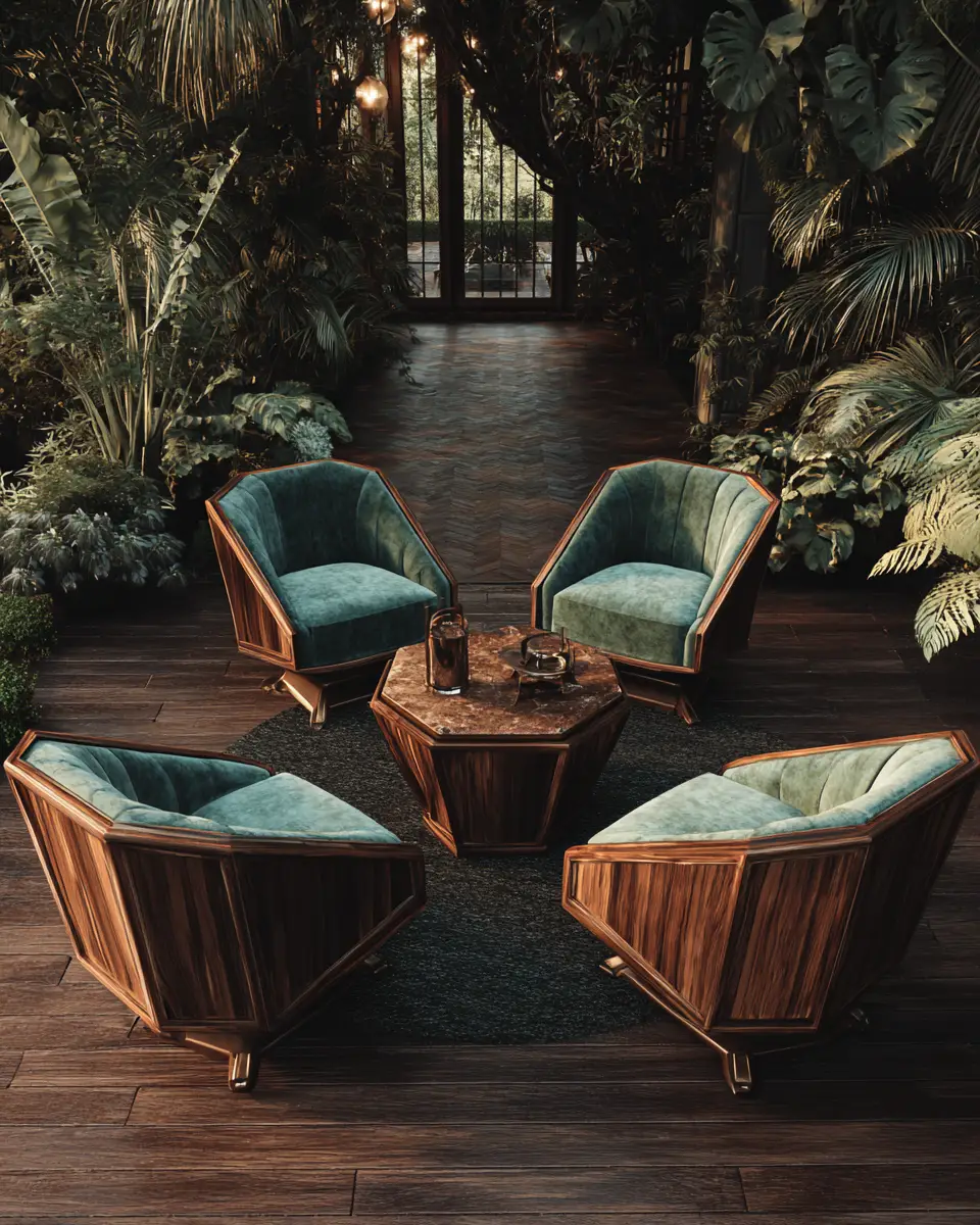 Elegant Art Deco Patio Decor Ideas