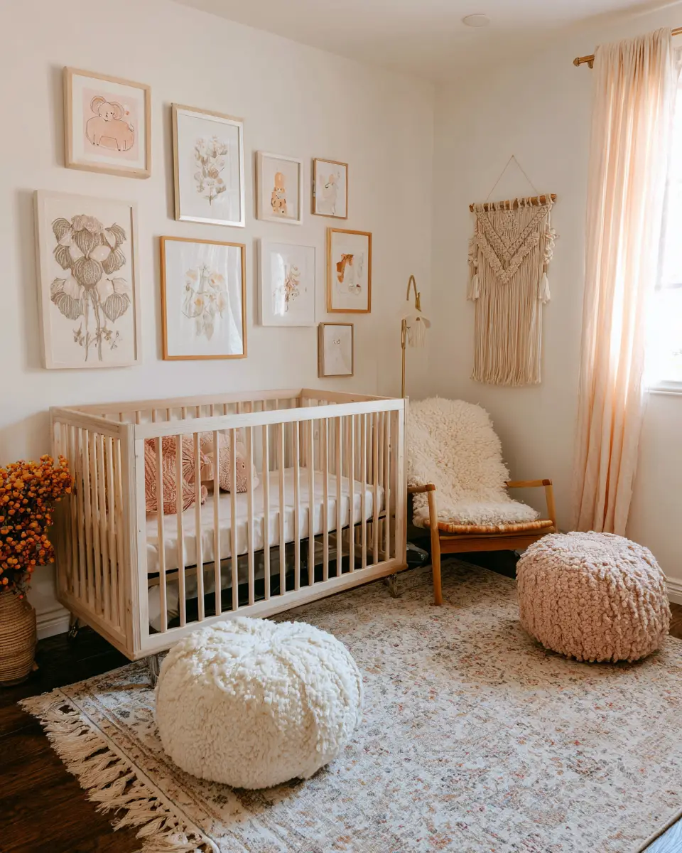 Elegant Boho Nursery Decor Ideas