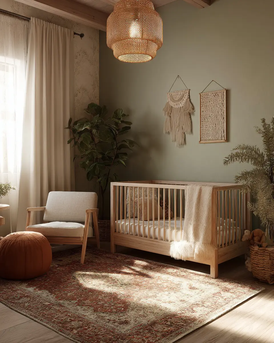 Elegant Boho Nursery Decor Ideas