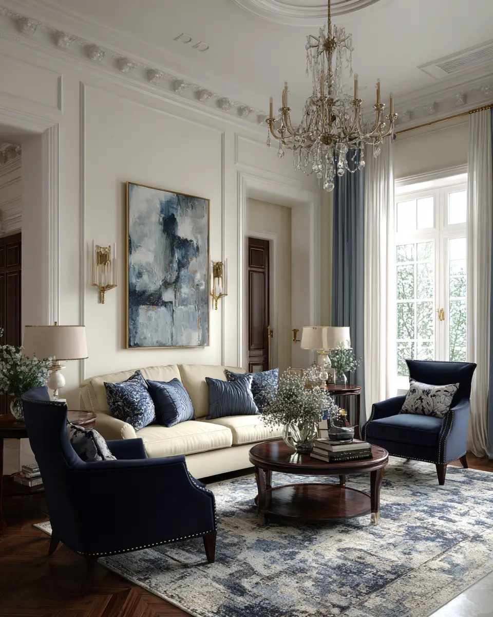 Elegant Classic Living Room Decor Ideas