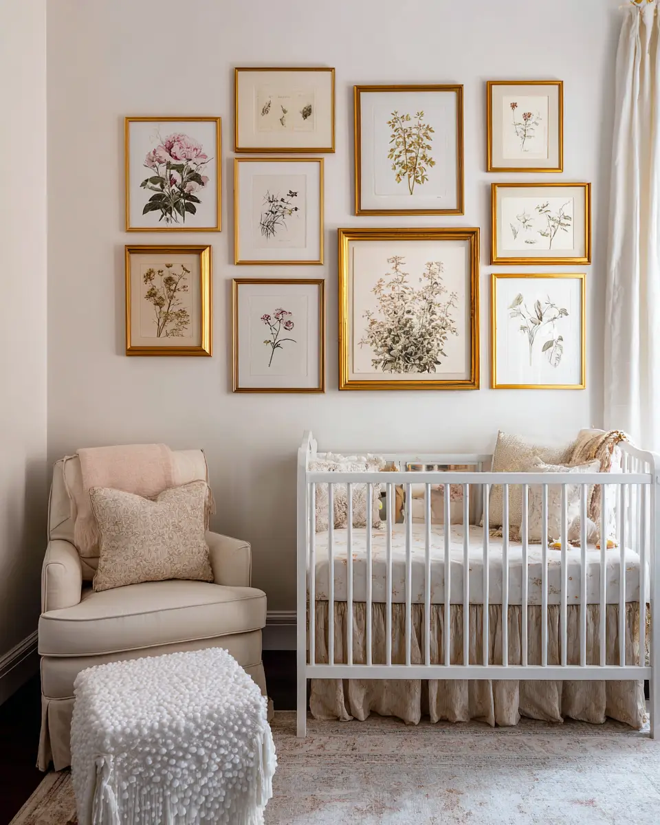 Elegant Classic Nursery Decor Ideas
