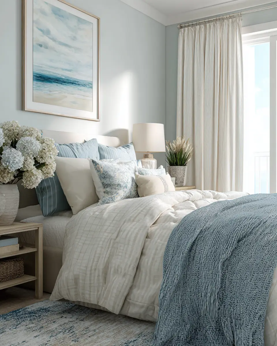 Elegant Coastal Bedroom Decor Ideas