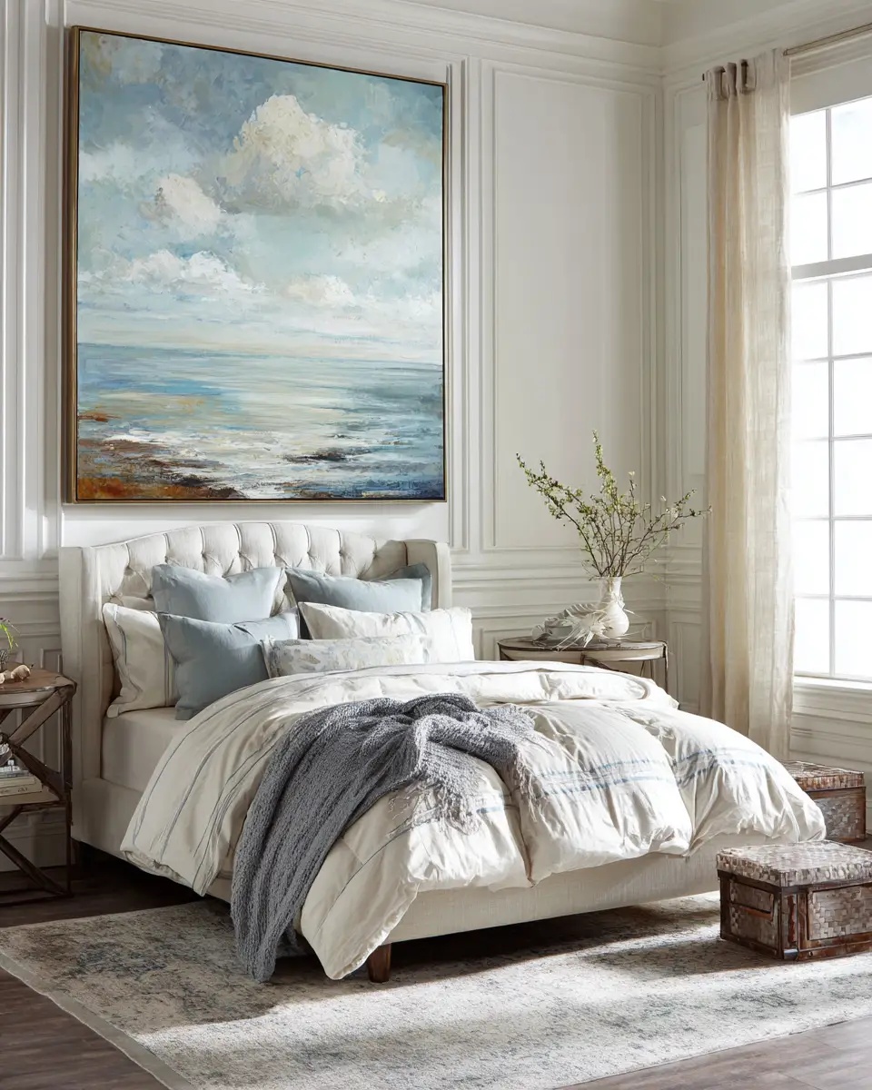 Elegant Coastal Bedroom Decor Ideas