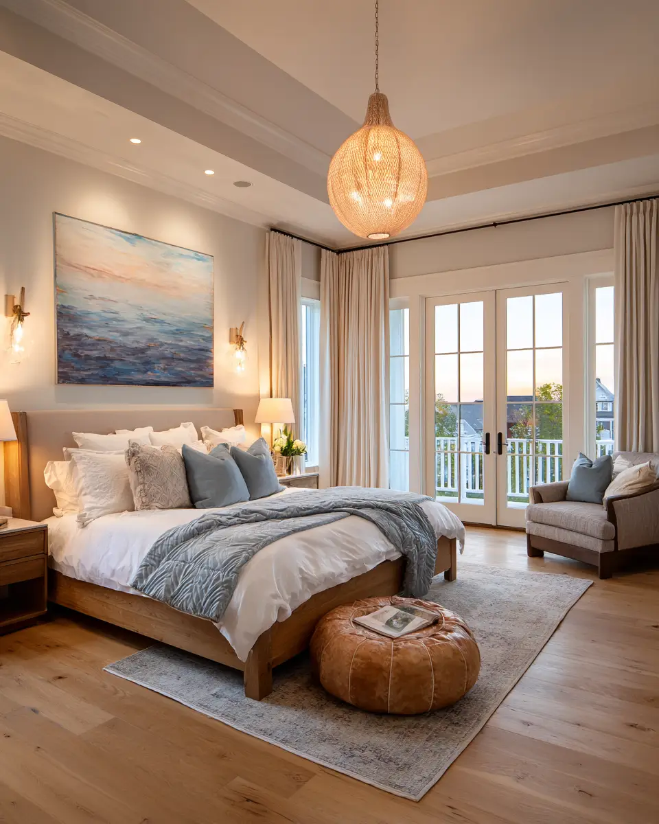 Elegant Coastal Bedroom Decor Ideas